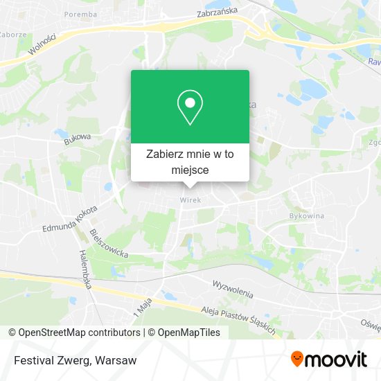 Mapa Festival Zwerg