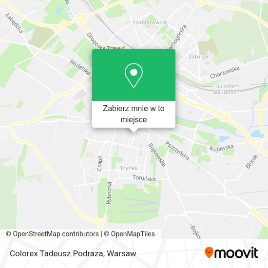 Mapa Colorex Tadeusz Podraza