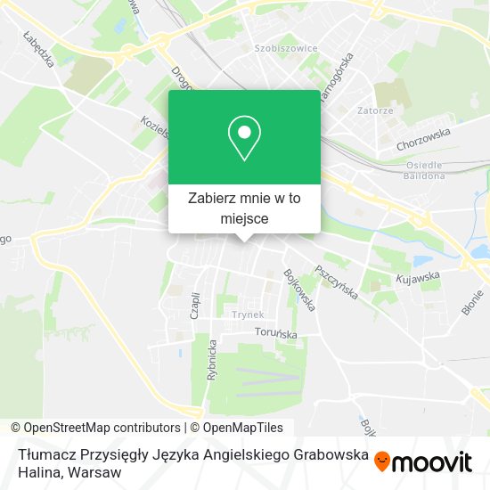 Mapa Tłumacz Przysięgły Języka Angielskiego Grabowska Halina