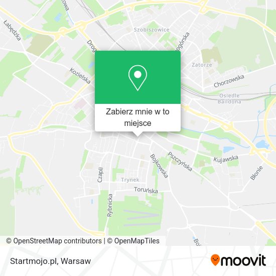 Mapa Startmojo.pl