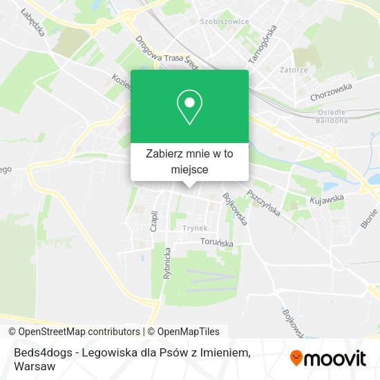 Mapa Beds4dogs - Legowiska dla Psów z Imieniem