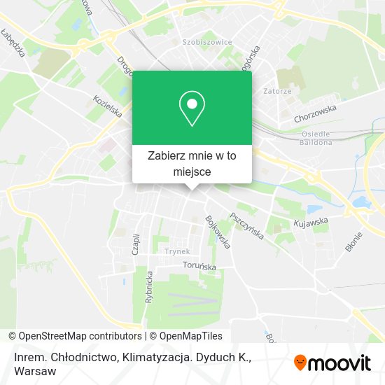 Mapa Inrem. Chłodnictwo, Klimatyzacja. Dyduch K.