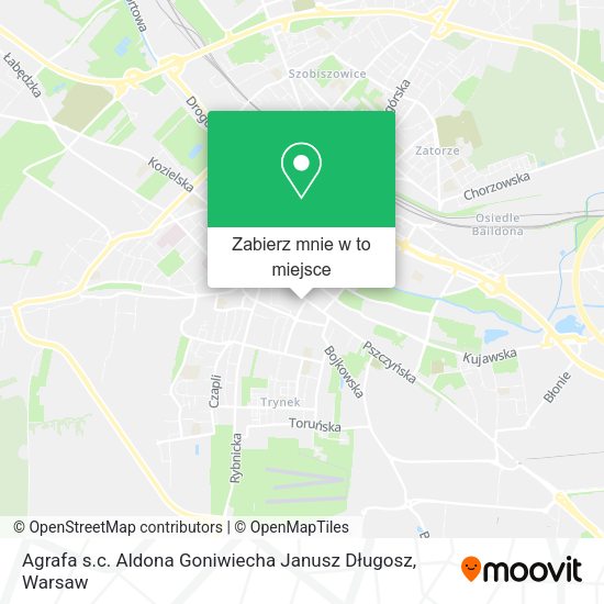 Mapa Agrafa s.c. Aldona Goniwiecha Janusz Długosz