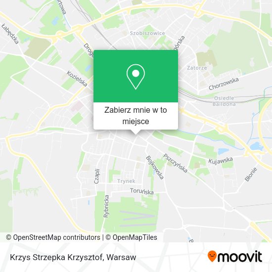 Mapa Krzys Strzepka Krzysztof