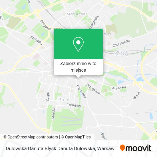 Mapa Dulowska Danuta Błysk Danuta Dulowska