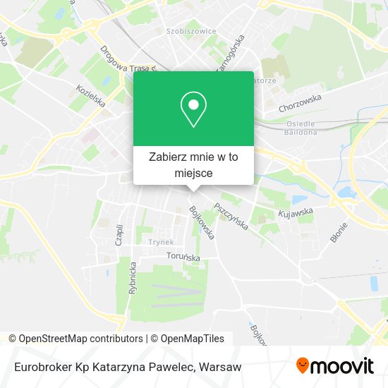 Mapa Eurobroker Kp Katarzyna Pawelec