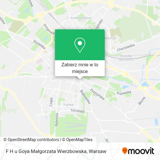 Mapa F H u Goya Małgorzata Wierzbowska