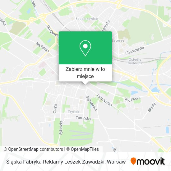 Mapa Śląska Fabryka Reklamy Leszek Zawadzki