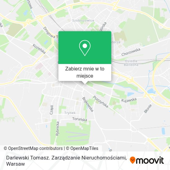 Mapa Darlewski Tomasz. Zarządzanie Nieruchomościami