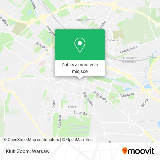 Mapa Klub Zoom