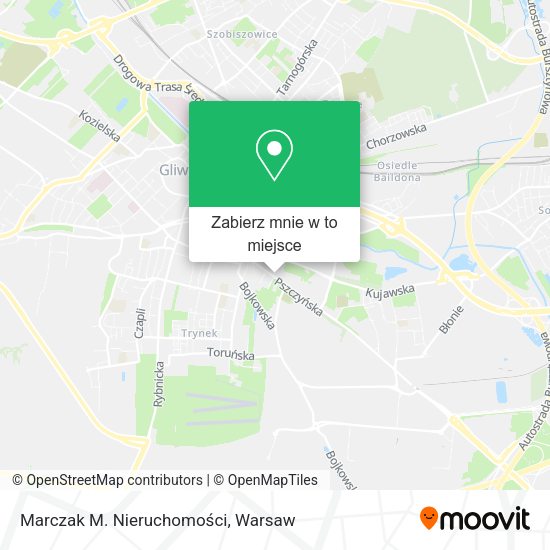 Mapa Marczak M. Nieruchomości