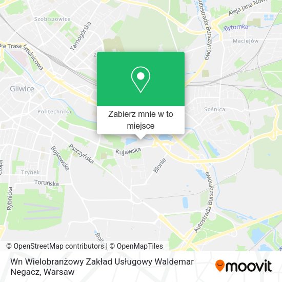 Mapa Wn Wielobranżowy Zakład Usługowy Waldemar Negacz