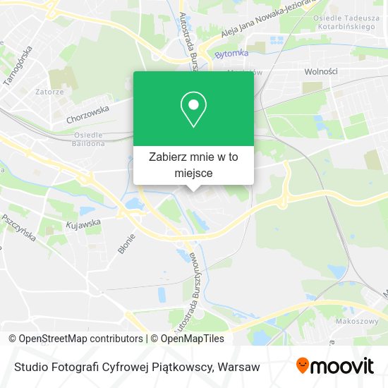 Mapa Studio Fotografi Cyfrowej Piątkowscy