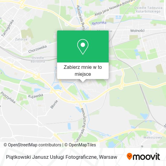 Mapa Piątkowski Janusz Usługi Fotograficzne