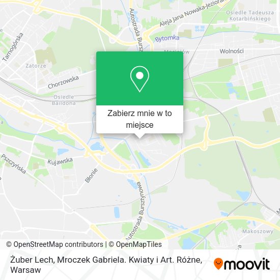 Mapa Żuber Lech, Mroczek Gabriela. Kwiaty i Art. Różne