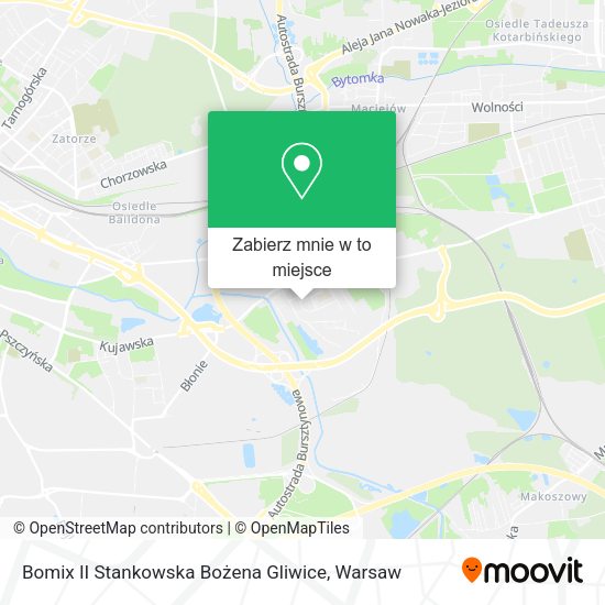 Mapa Bomix II Stankowska Bożena Gliwice