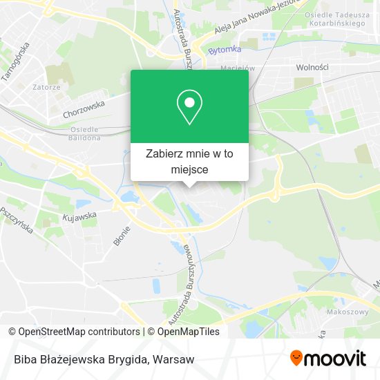 Mapa Biba Błażejewska Brygida