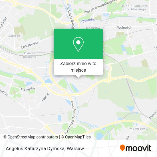 Mapa Angelus Katarzyna Dymska