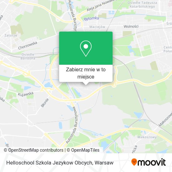 Mapa Helloschool Szkola Jezykow Obcych