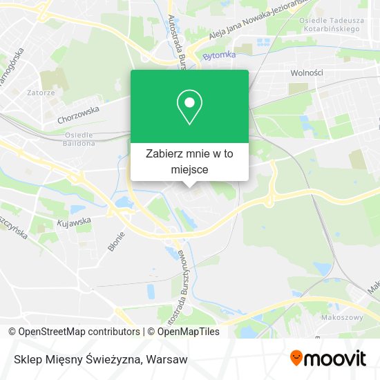 Mapa Sklep Mięsny Świeżyzna