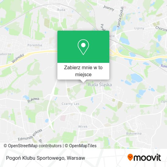 Mapa Pogoń Klubu Sportowego