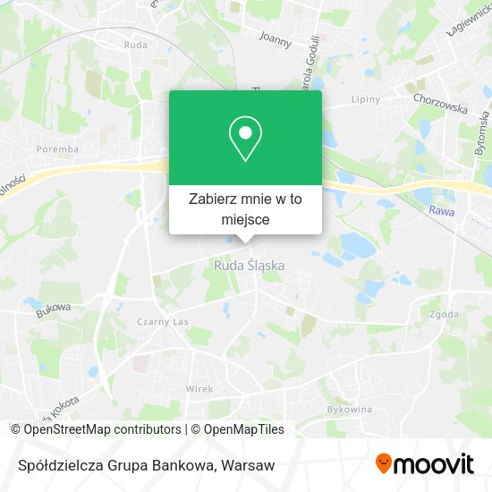 Mapa Spółdzielcza Grupa Bankowa