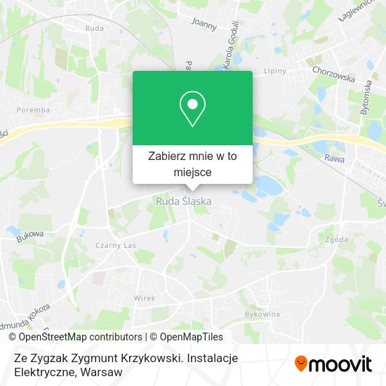 Mapa Ze Zygzak Zygmunt Krzykowski. Instalacje Elektryczne