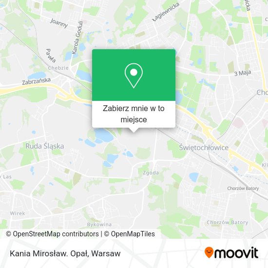 Mapa Kania Mirosław. Opał