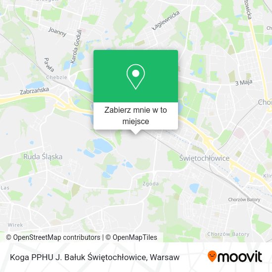 Mapa Koga PPHU J. Bałuk Świętochłowice