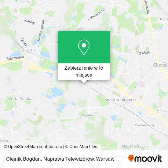 Mapa Olejnik Bogdan. Naprawa Telewizorów