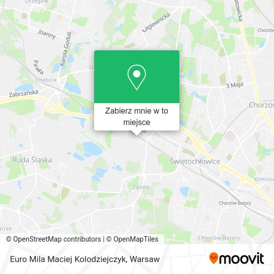 Mapa Euro Mila Maciej Kolodziejczyk