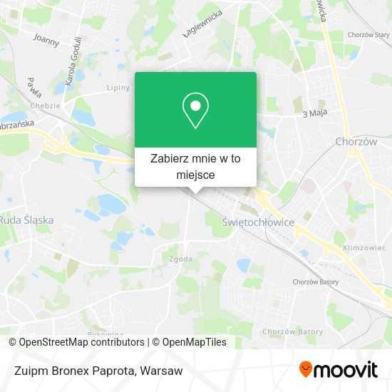 Mapa Zuipm Bronex Paprota