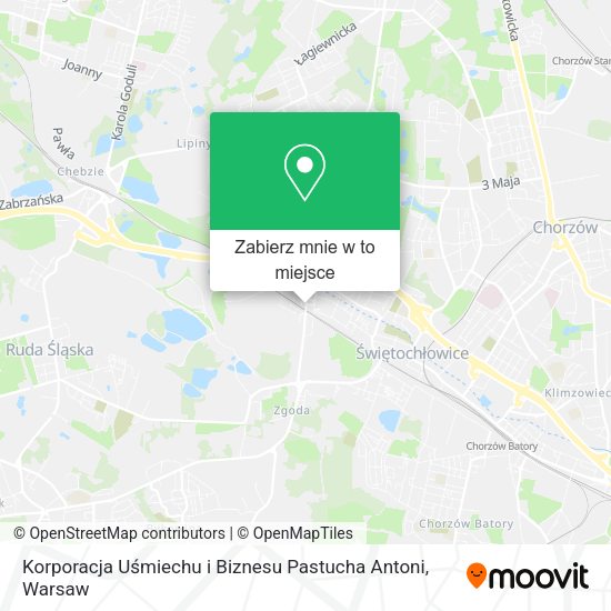 Mapa Korporacja Uśmiechu i Biznesu Pastucha Antoni