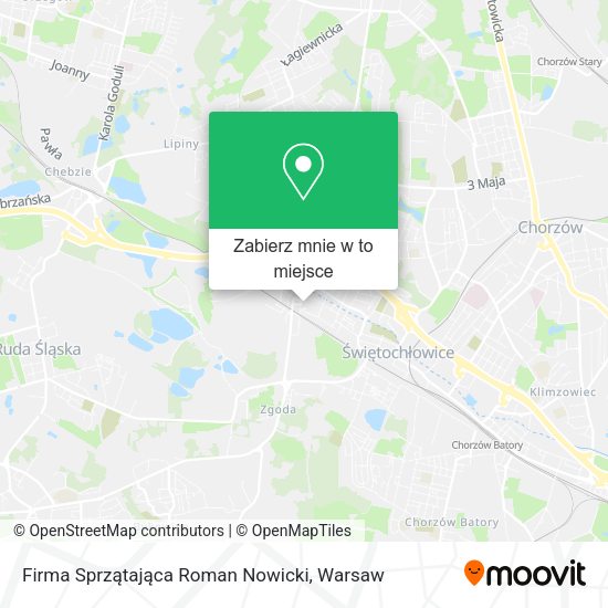 Mapa Firma Sprzątająca Roman Nowicki