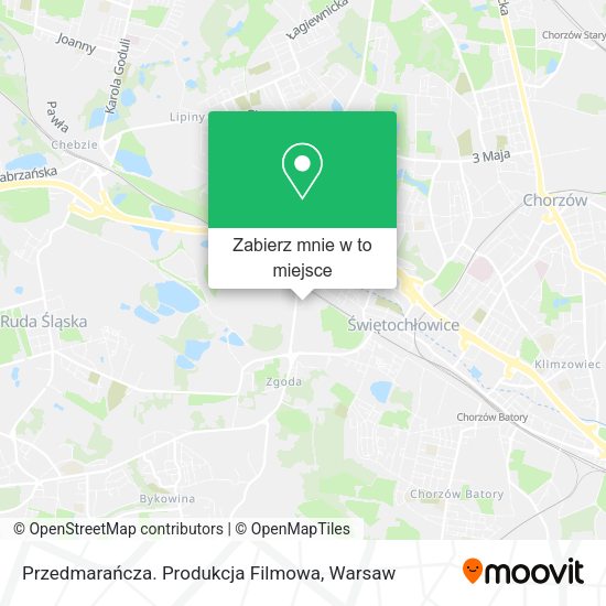 Mapa Przedmarańcza. Produkcja Filmowa