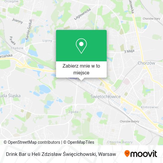 Mapa Drink Bar u Heli Zdzisław Święcichowski