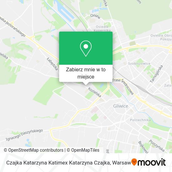 Mapa Czajka Katarzyna Katimex Katarzyna Czajka