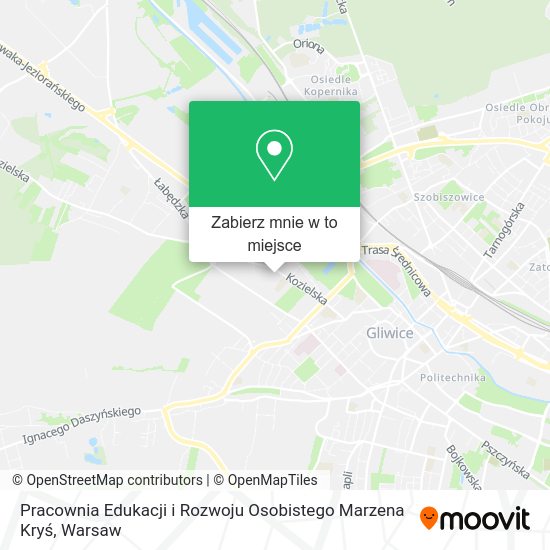 Mapa Pracownia Edukacji i Rozwoju Osobistego Marzena Kryś