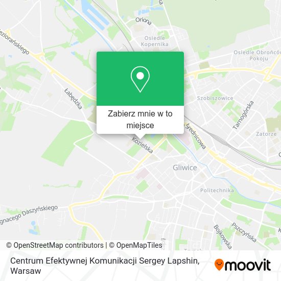 Mapa Centrum Efektywnej Komunikacji Sergey Lapshin