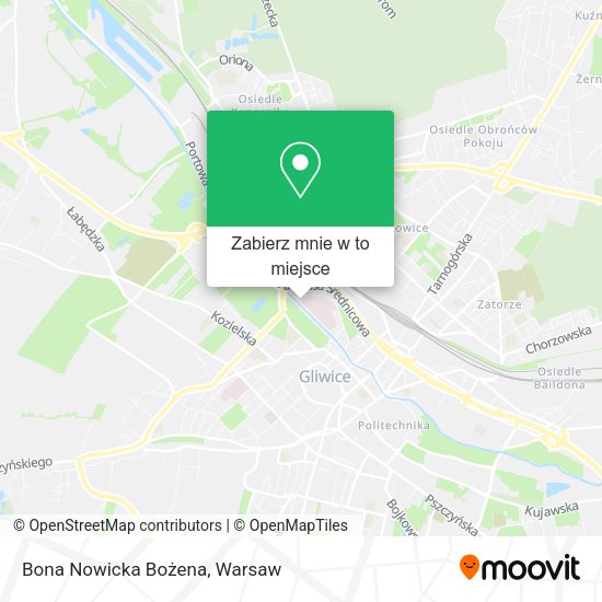 Mapa Bona Nowicka Bożena