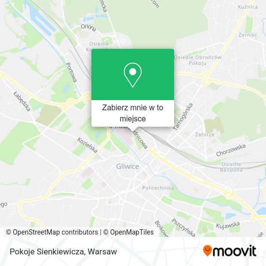 Mapa Pokoje Sienkiewicza