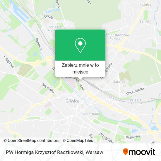 Mapa PW Hormiga Krzysztof Raczkowski