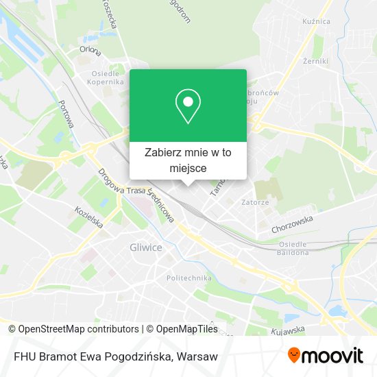 Mapa FHU Bramot Ewa Pogodzińska