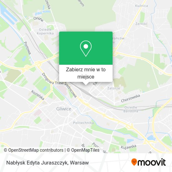 Mapa Nabłysk Edyta Juraszczyk