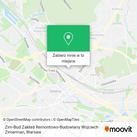 Mapa Zim-Bud Zakład Remontowo-Budowlany Wojciech Zimerman