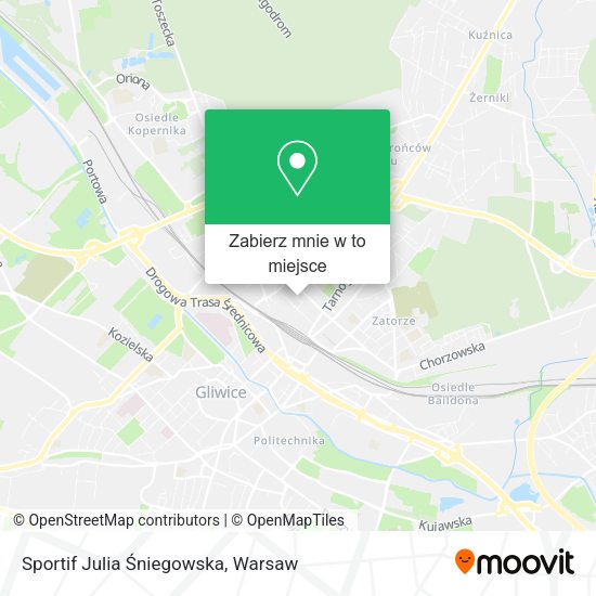 Mapa Sportif Julia Śniegowska