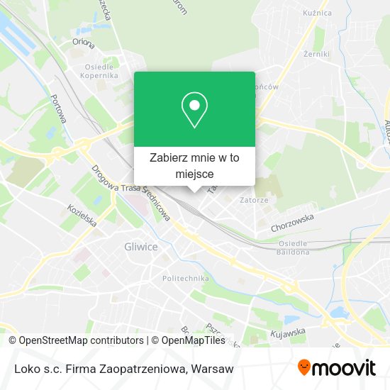 Mapa Loko s.c. Firma Zaopatrzeniowa