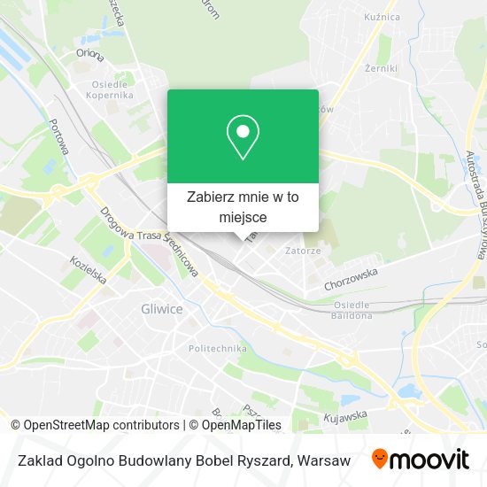 Mapa Zaklad Ogolno Budowlany Bobel Ryszard