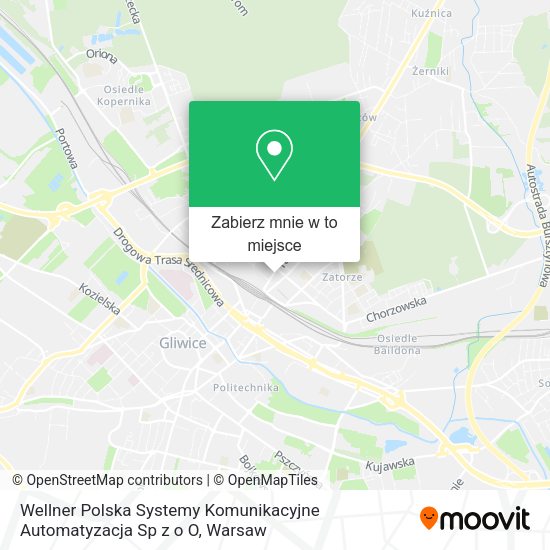 Mapa Wellner Polska Systemy Komunikacyjne Automatyzacja Sp z o O