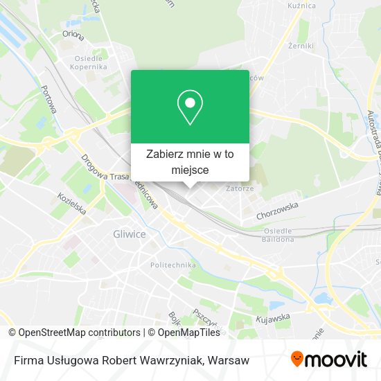 Mapa Firma Usługowa Robert Wawrzyniak